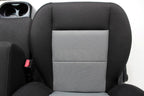 1998 - 2010 Ford Ranger Seats, 60-40 Split Bench, Black Gray Cloth, Regular Cab