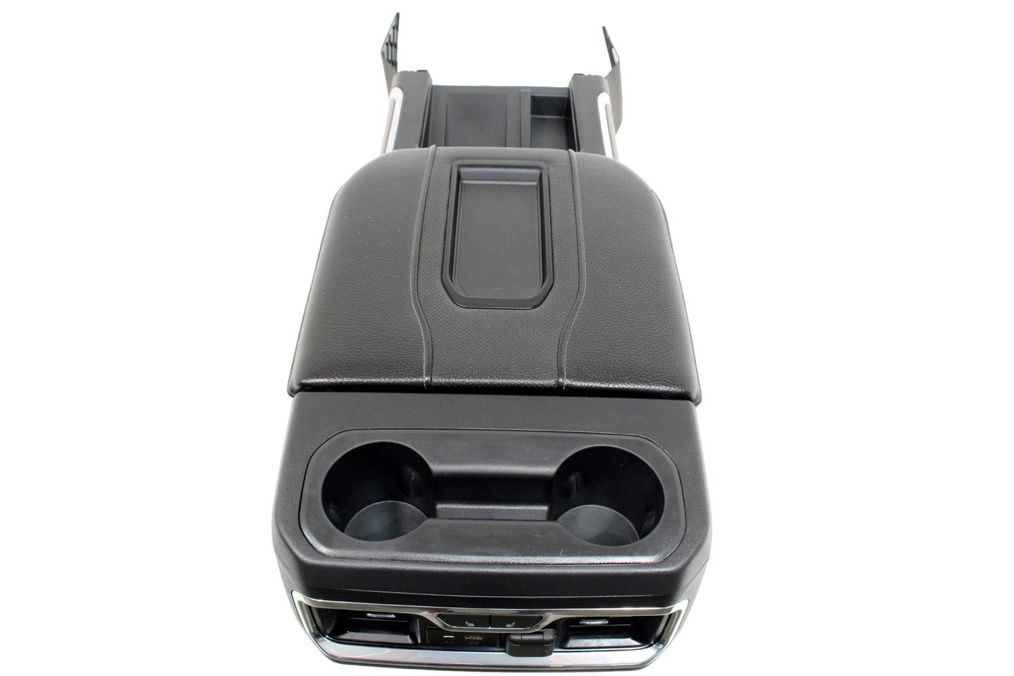 2019 - 2023 Chevrolet Silverado & GMC Sierra Black Center Console w/Leather Lid