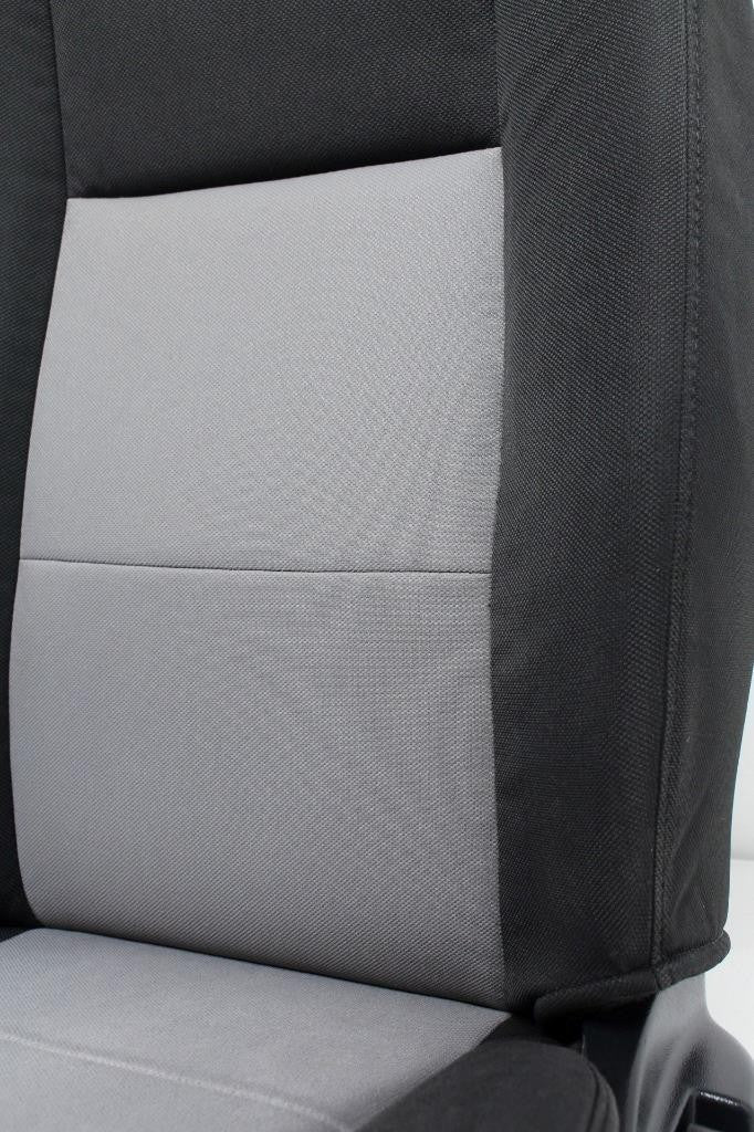 Ford Ranger Extended Cab Front BUCKET Black Grey Cloth Seats 1998 - 2011