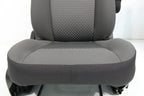 2015 - 2026 Ford Transit Seats, Dark Gray Cloth, Manual w/ Dual Armrests Lumbar