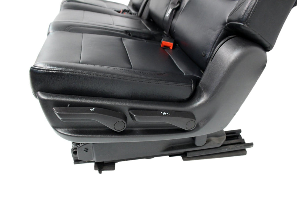 2021 – 2025 Chevy Suburban Tahoe 2nd Row Bench Seat, LT Black Leather w/ Armrest