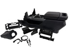 21-25 Ford F150 Console w Stowable Shifter Full Conversion Kit, Black OEM Lariat