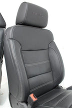 2018-2020 GMC Yukon Denali Front Seats, OEM Black Leather Heated Ventilated Cool