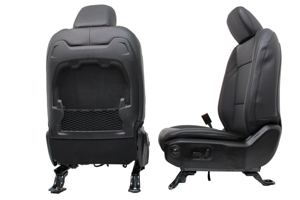 18-25 Jeep Wrangler JL Gladiator JT Heated Power Leather Seats Black NEW OEM