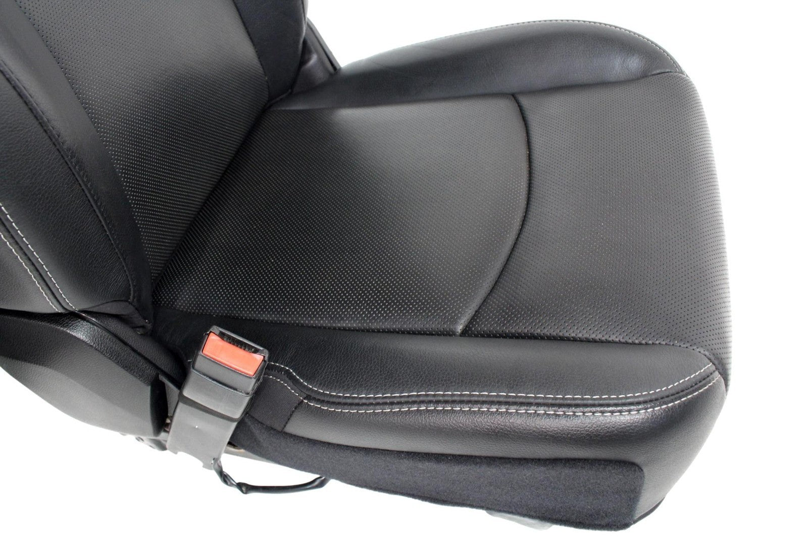 2009 - 2018 Ram Seats Set, Laramie Crew Black Leather w/ Heating & Ventilation