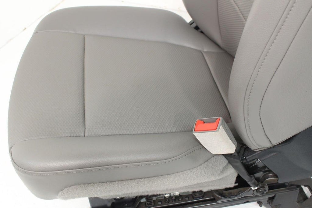 2015 - 2022 Ford F150 & Super Duty Front Seat Pair, All Cabs XL Earth Gray Vinyl