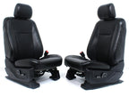 2015-2022 Ford F150 Super Duty Lariat Front Seats, Black Leather Heat Ventilated