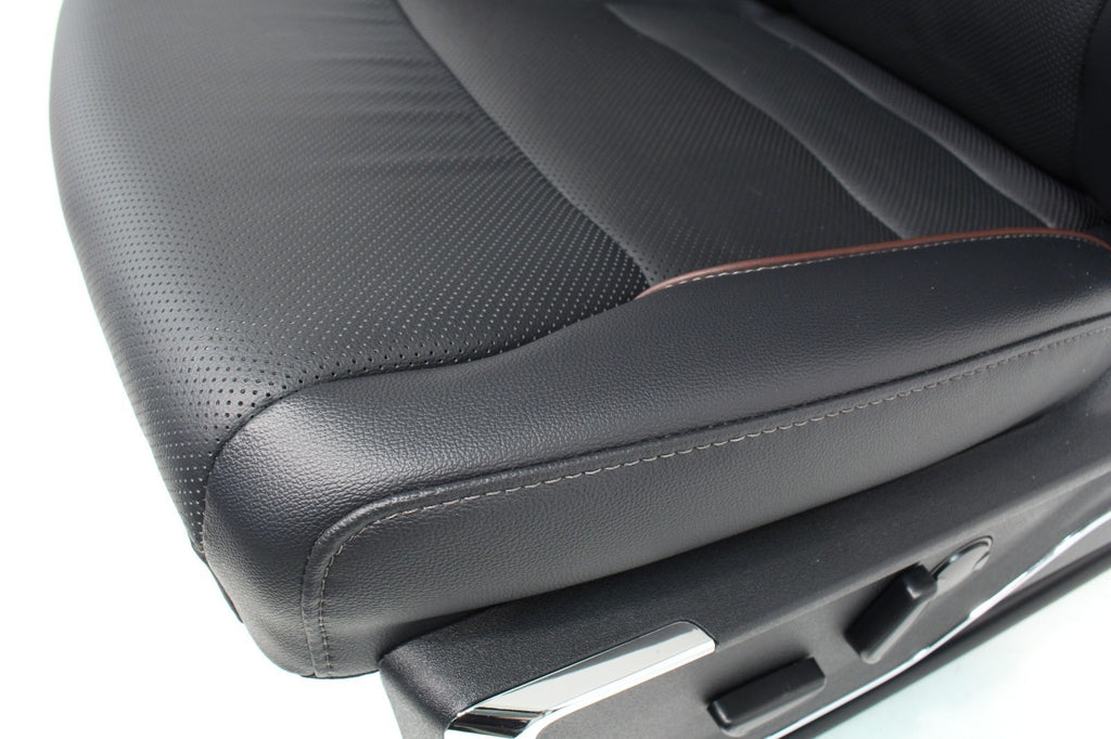 2023+ Ford Super Duty Seats Set, Crew Lariat Sport Black Leather Brown NEW