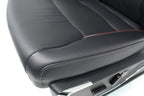 2023+ Ford Super Duty Seats Set, Crew Lariat Sport Black Leather Brown NEW