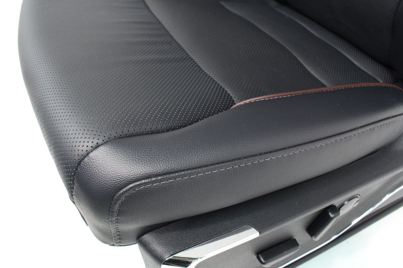2023+ Ford Super Duty Seats Set, Crew Lariat Sport Black Leather Brown NEW