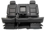 2015-2020 GMC Yukon XL Chevy Suburban 2nd Row Middle Bench Seat Black Leather LT