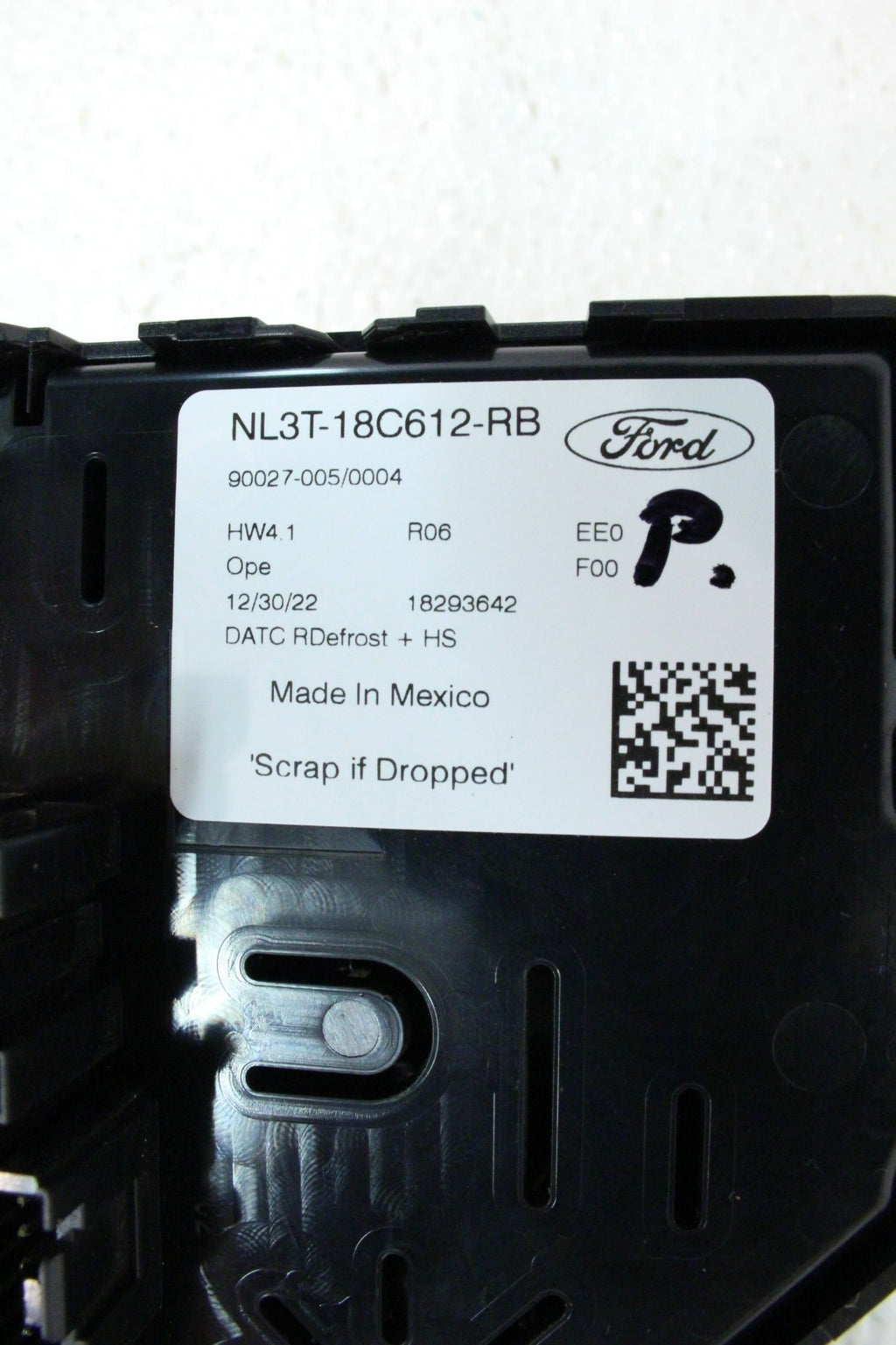 2021 - 2025 Ford F150 Climate Control HVAC Dual Zone Heated Seats NL3T-18C612-RB