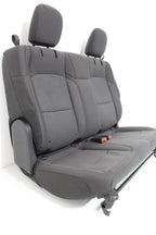 2019 - 2024 Jeep Wrangler JL 2-Door Rear Seat, Black Cloth Folding Bench OEM