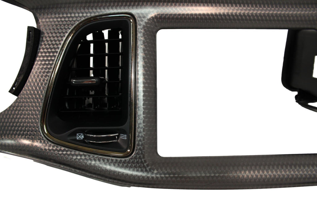 2015-2023 OEM Challenger SRT Hellcat Dash Console Trim Bezel Set - Dark Engine