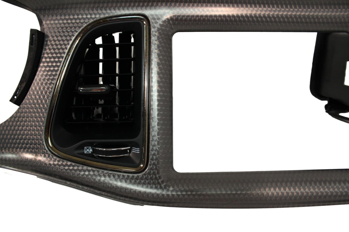 2015-2023 OEM Challenger SRT Hellcat Dash Console Trim Bezel Set - Dark Engine