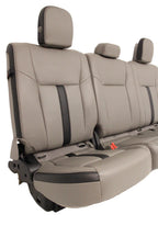 2015-2022 Ford F150 Super Duty Supercab Seats, XLT w/ Katzkin Earth Gray Leather