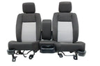 1998 - 2011 Ford Ranger Seats, 60-40 Split Bench, Black Gray Cloth, Extended Cab