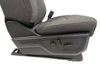 2021-2026 Ford F-150 Front Seats, XLT Mid 302A Gray Cloth OEM Dual Power Heated