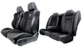 11-23 Dodge Charger SRT Seats, Scat Pack Black Alcantara Leather w/ Heat Cool