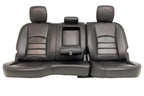 2002 - 2018 Dodge Ram Seats Set, Crew Cab Roadwire Black Leather w/ Power Driver
