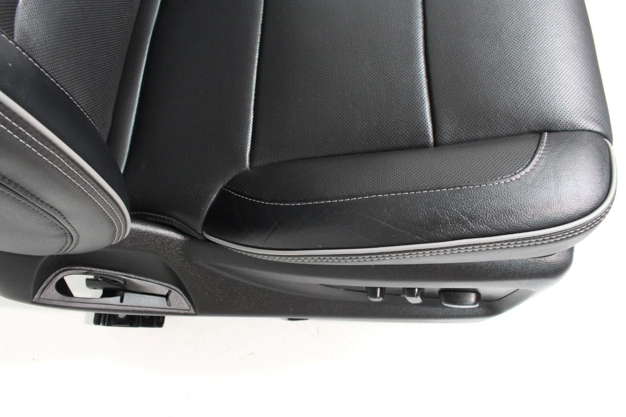 2014 - 2019 Sierra Chevy Silverado Seats Set, High Country Power Black Leather