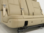 2007 - 2014 GMC Yukon Chevy Suburban Tahoe Third Row Seat, LT Tan Leather Pair