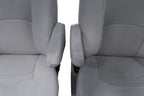 Ford Econoline SEATS E150 E250 E350 front POWERED RV Buckets with LUMBAR GRAY