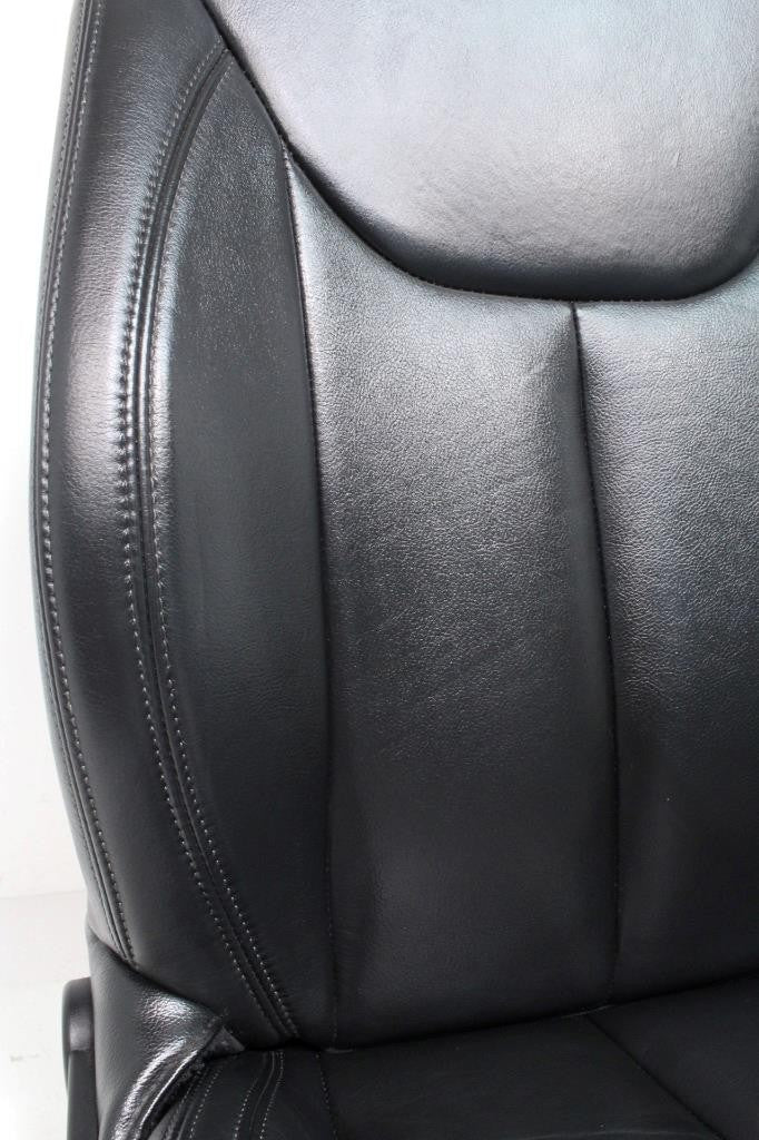 07-18 Jeep Wrangler Unlimited JKU Front & Rear Seats, 4 Door Black Leather OEM