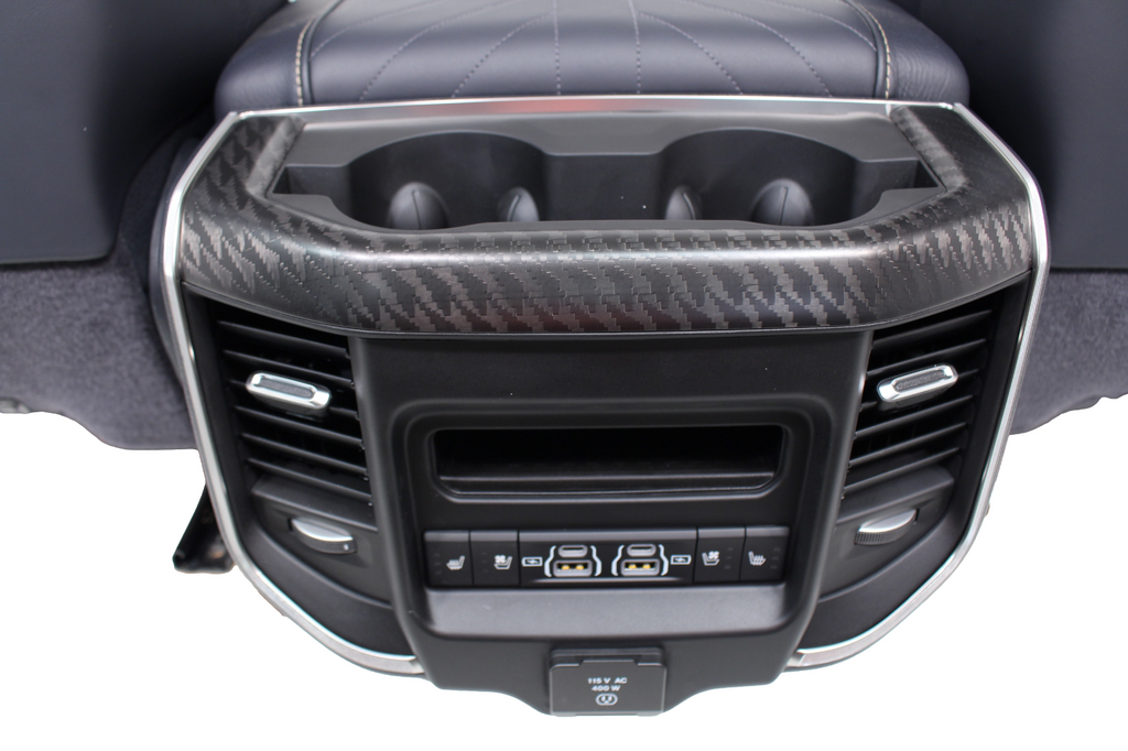 2019 - 2026 Ram 1500 Tungsten Interior, Sea Salt Indigo, Seats Console Door Trim