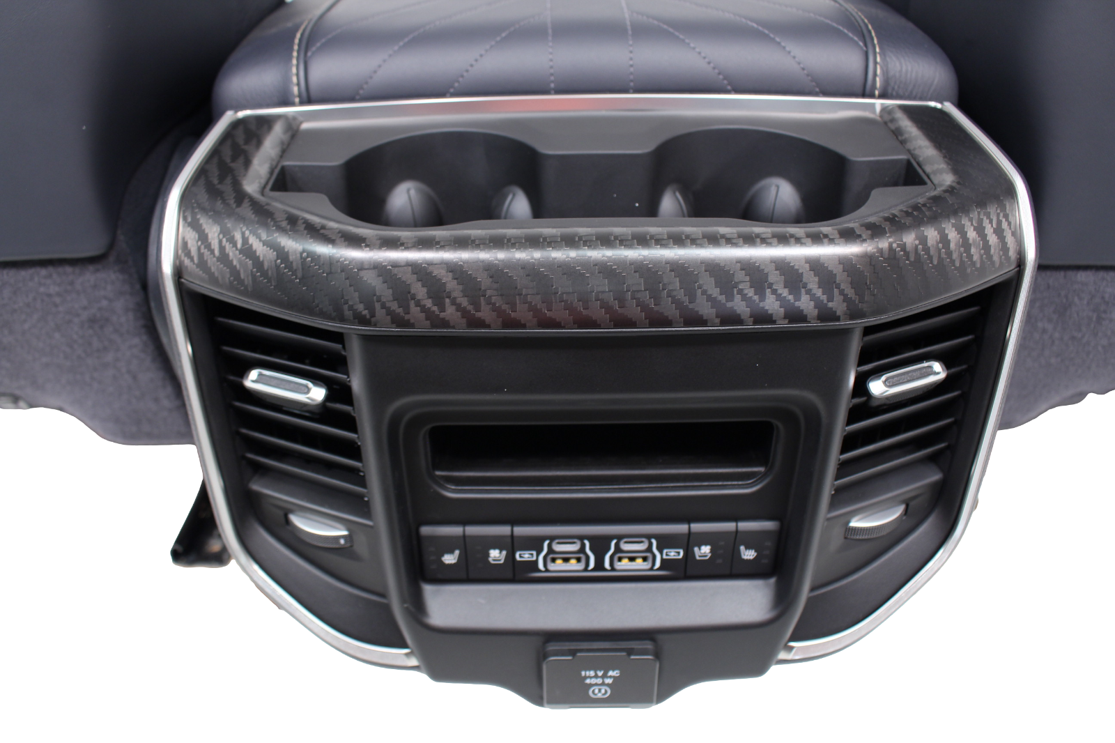 2019 - 2026 Ram 1500 Tungsten Interior, Sea Salt Indigo, Seats Console Door Trim