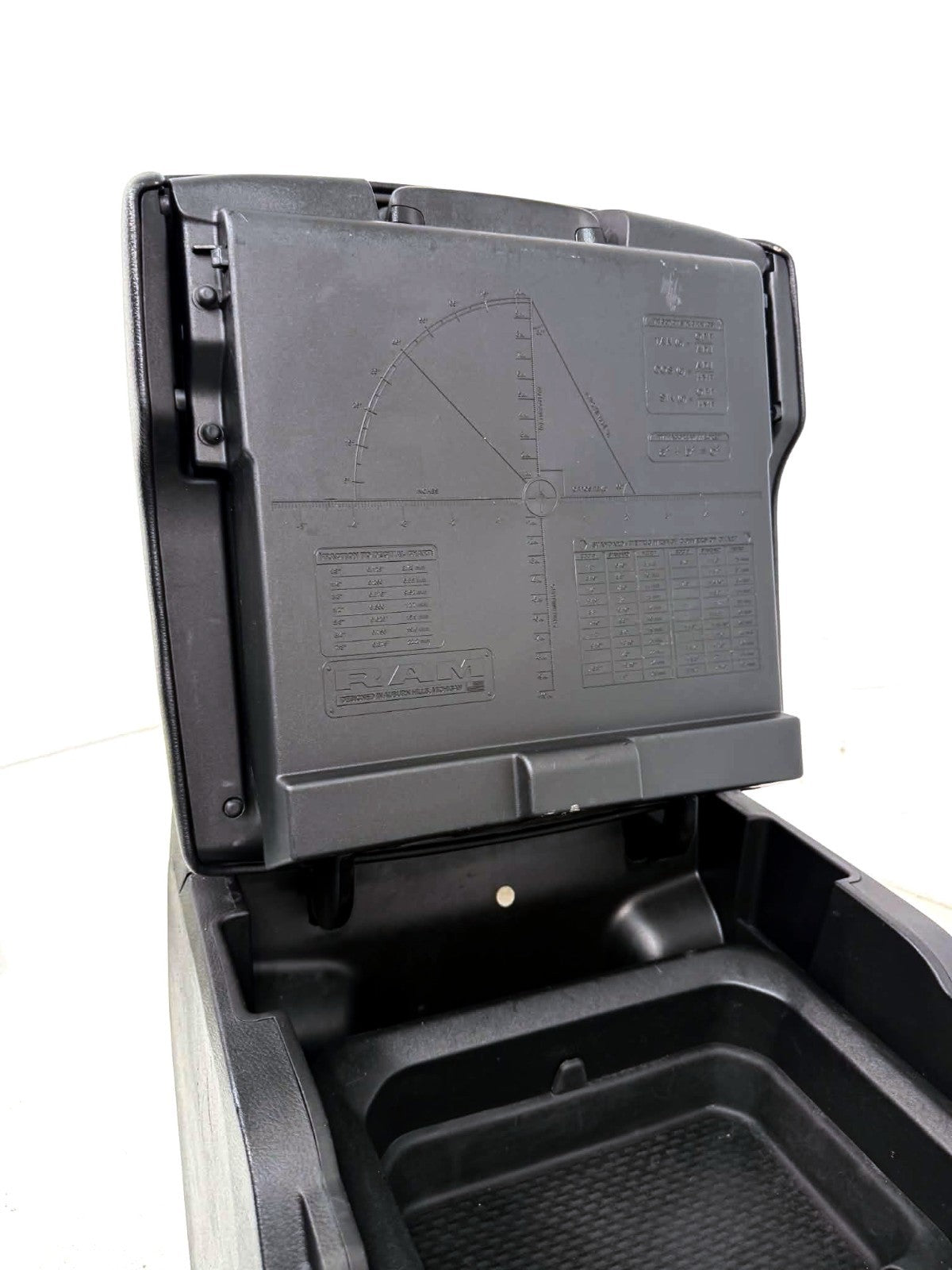 2019-2026 Dodge Ram 2500 3500 HD Full Center Console Black, Big Horn Lone Star
