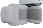 1999 - 2016 Ford Super Duty Front Seats, XLT Steel Gray Cloth Power w/ Jumpseat