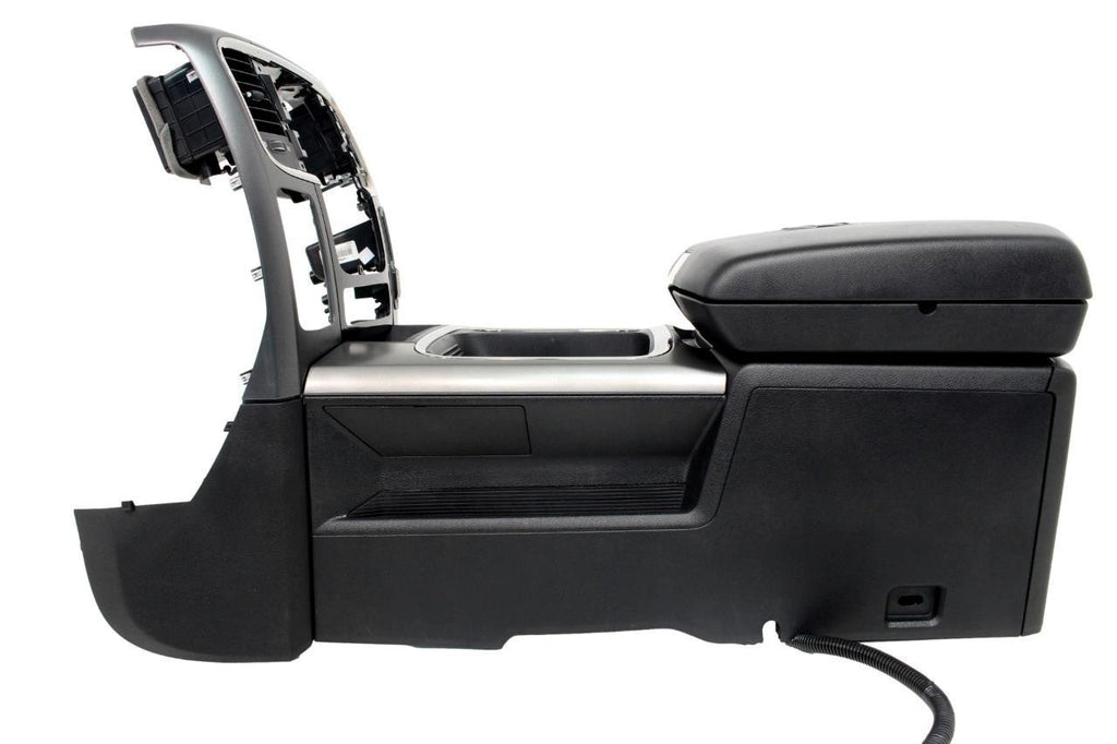 2013 - 2018 Dodge Ram Center Console, Black w/ Installation Brackets & Trim OEM