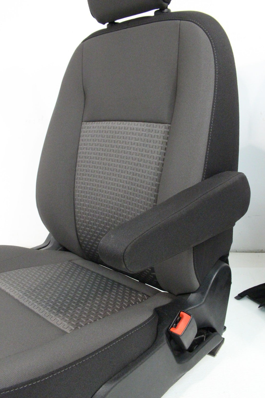2015 - 2026 Ford Transit Seats, Dark Gray Cloth, Manual w/ Dual Armrests Lumbar