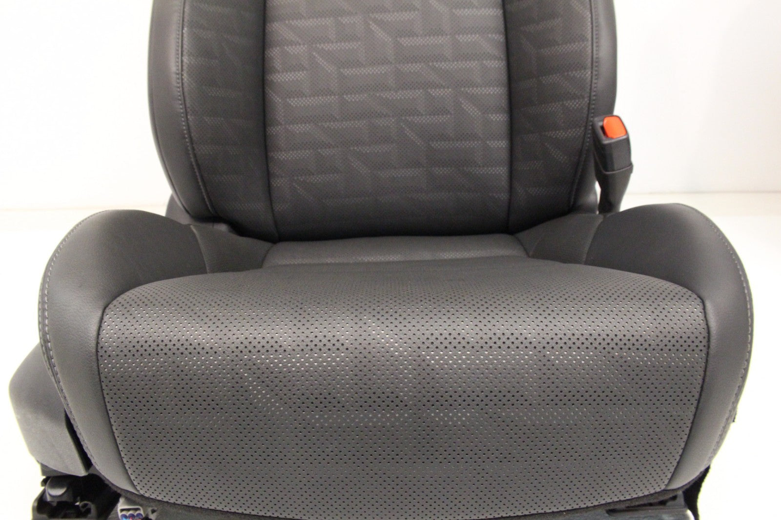 2024-2025 Toyota Tacoma TRD Double Cab Seats - Black SofTex Leather, Heated/Vent
