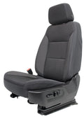2019 - 2024 Chevy Silverado GMC Sierra Power Driver Seat Black Cloth Upgrade Kit