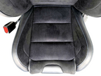 2015 - 2026 Ford Mustang Dark Horse RECARO Seats, Dinamica Black Suede & Indigo