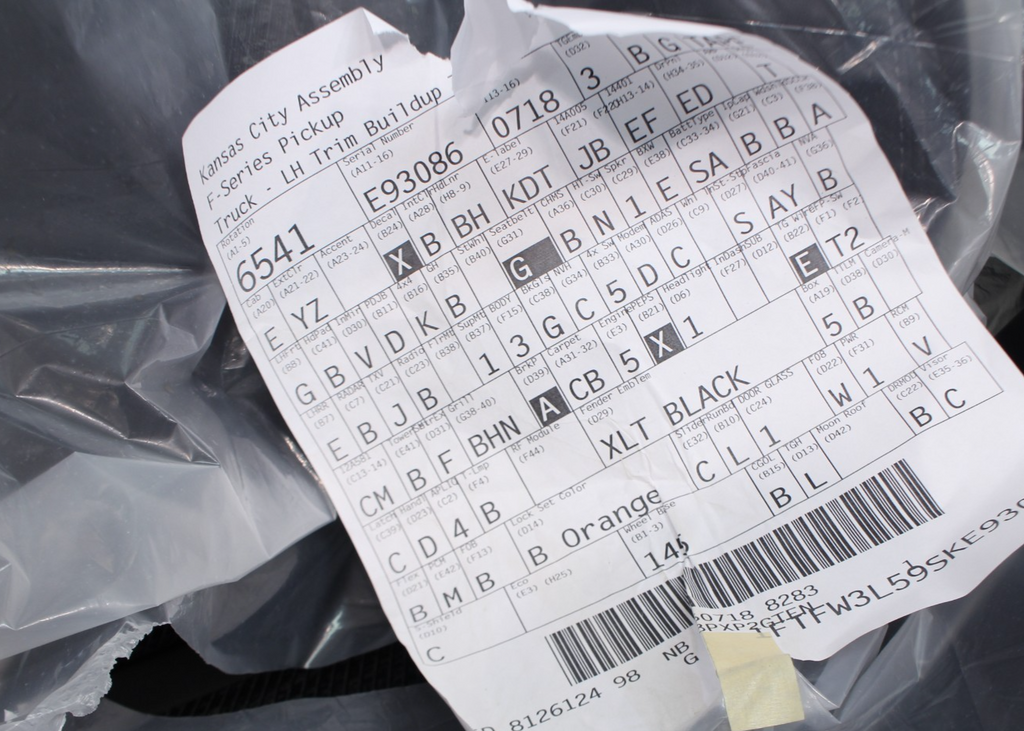 2021 - 2026 Ford F150 & Super Duty Front Seats, Sport Black Cloth Power Heat XLT