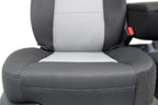 1998 - 2009 Ford Ranger Seats, Regular Cab 60-40 Split Bench, Black Gray Cloth