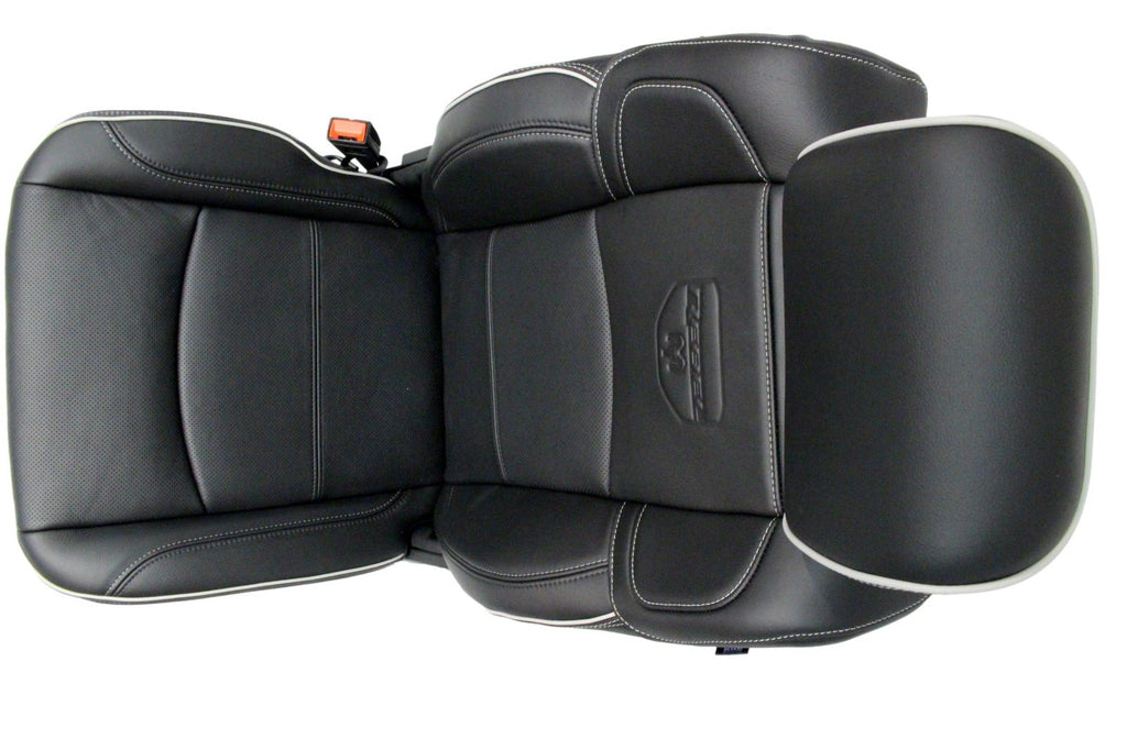 2019 - 2026 Ram 2500 3500 HD Seats Set, Rebel Black Leather Crew Cab Heat Cool