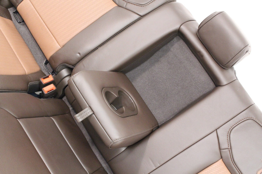 2021-2026 Ford F150 23+ Super Duty King Ranch Rear Seat, Crew Cab Heated Leather