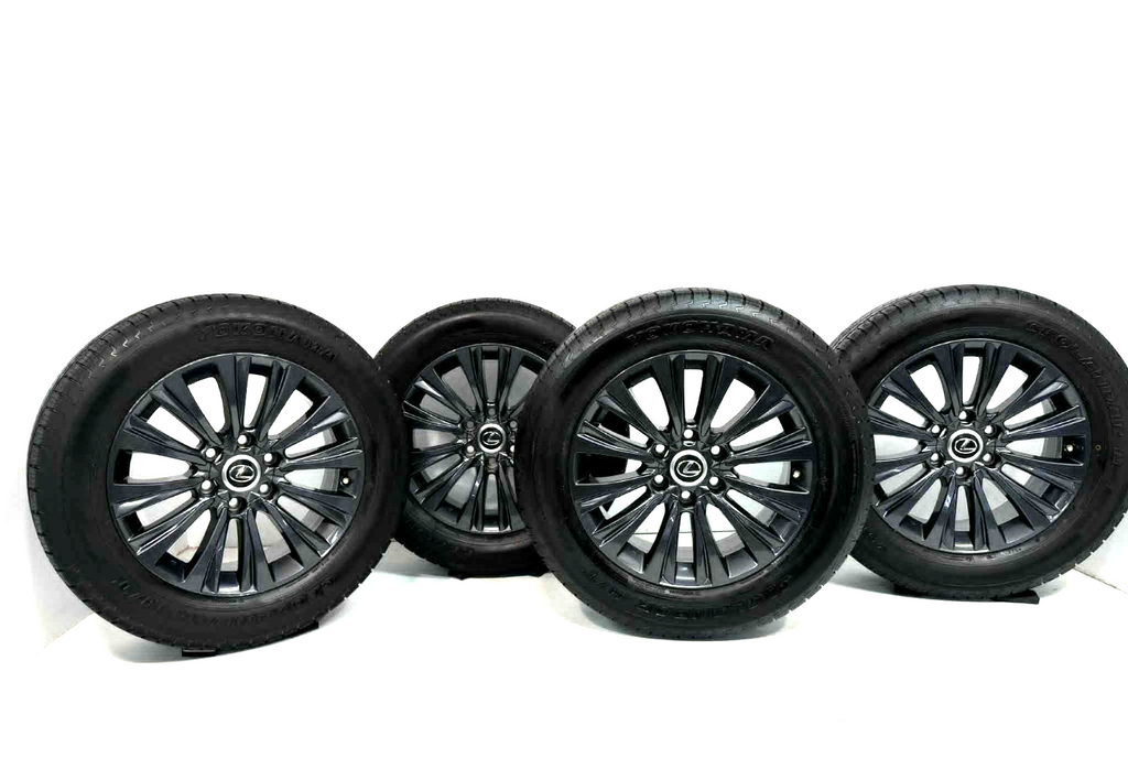 19" Lexus GX460 OEM Wheels Set 4 Dark Gray Sport Design Yokohama Tires 265/55R19