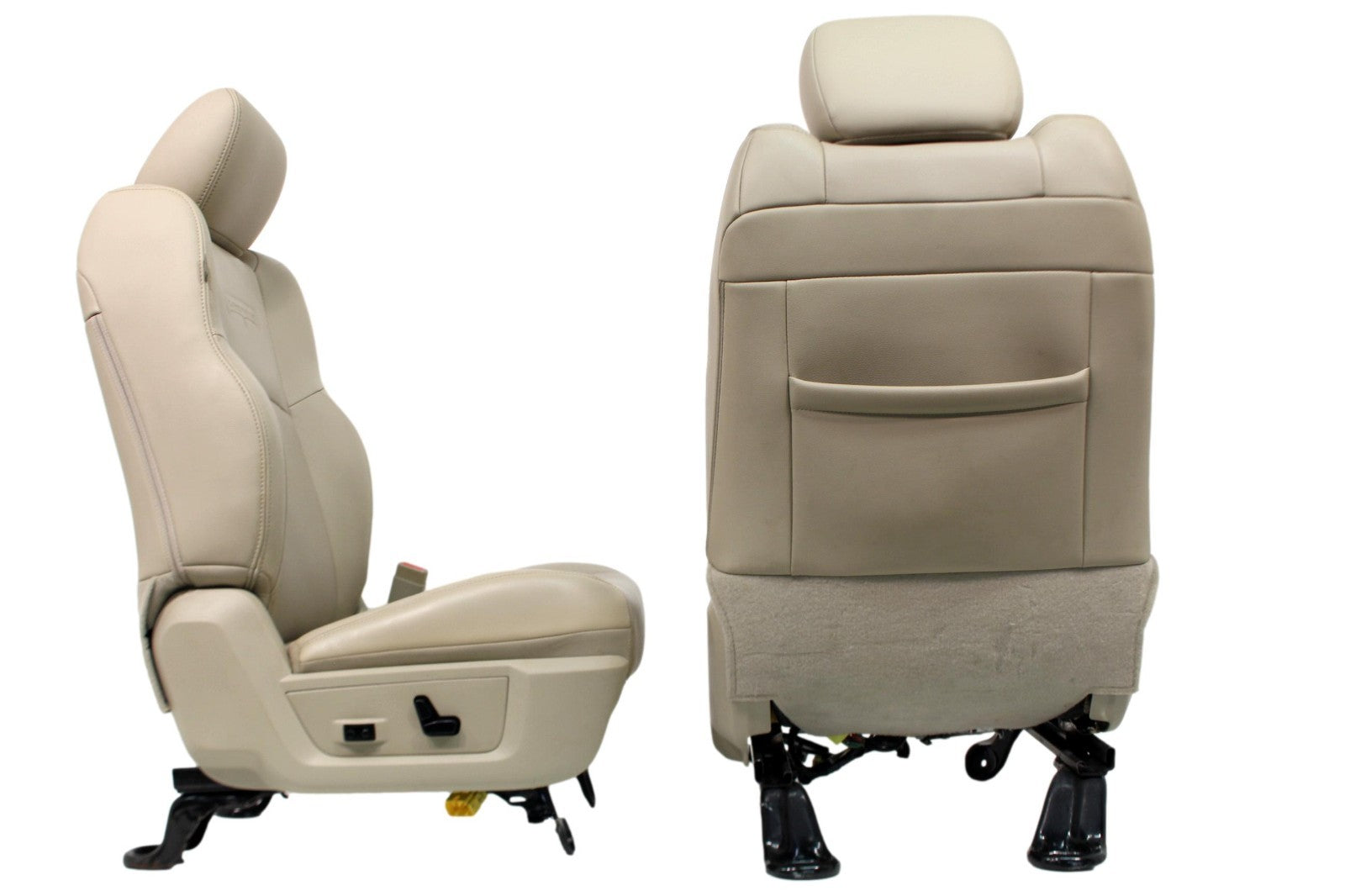2009 - 2018 Ram Seats, Laramie, Frost Beige Tan Leather w/ Heating & Ventilation