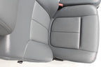 1999 - 2016 Ford Super Duty Front Seats, XLT Steel Gray Vinyl Bench w/ Jumpseat