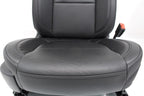 19-22 Silverado Sierra Heated Cooled Black Leather Seats Front & Rear Set OEM