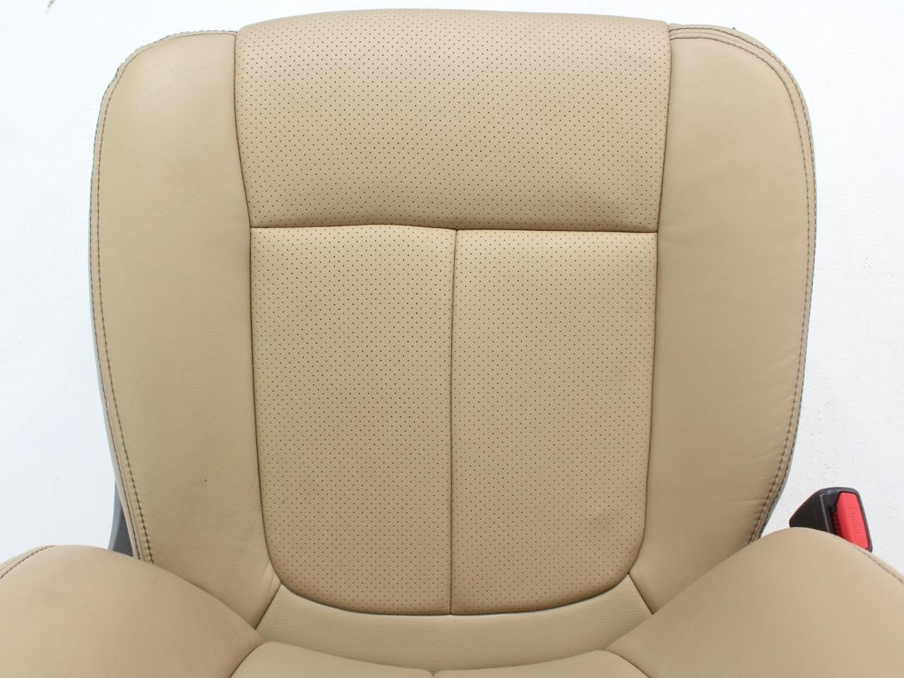 2011 - 2016 Ford Super Duty Seats, Lariat Adobe Tan Leather, Heat Cool, Front