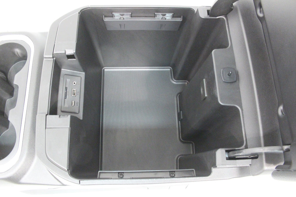 2019 - 2023 Chevy Silverado GMC Sierra Denali Center Console, Black w/ Ash Wood