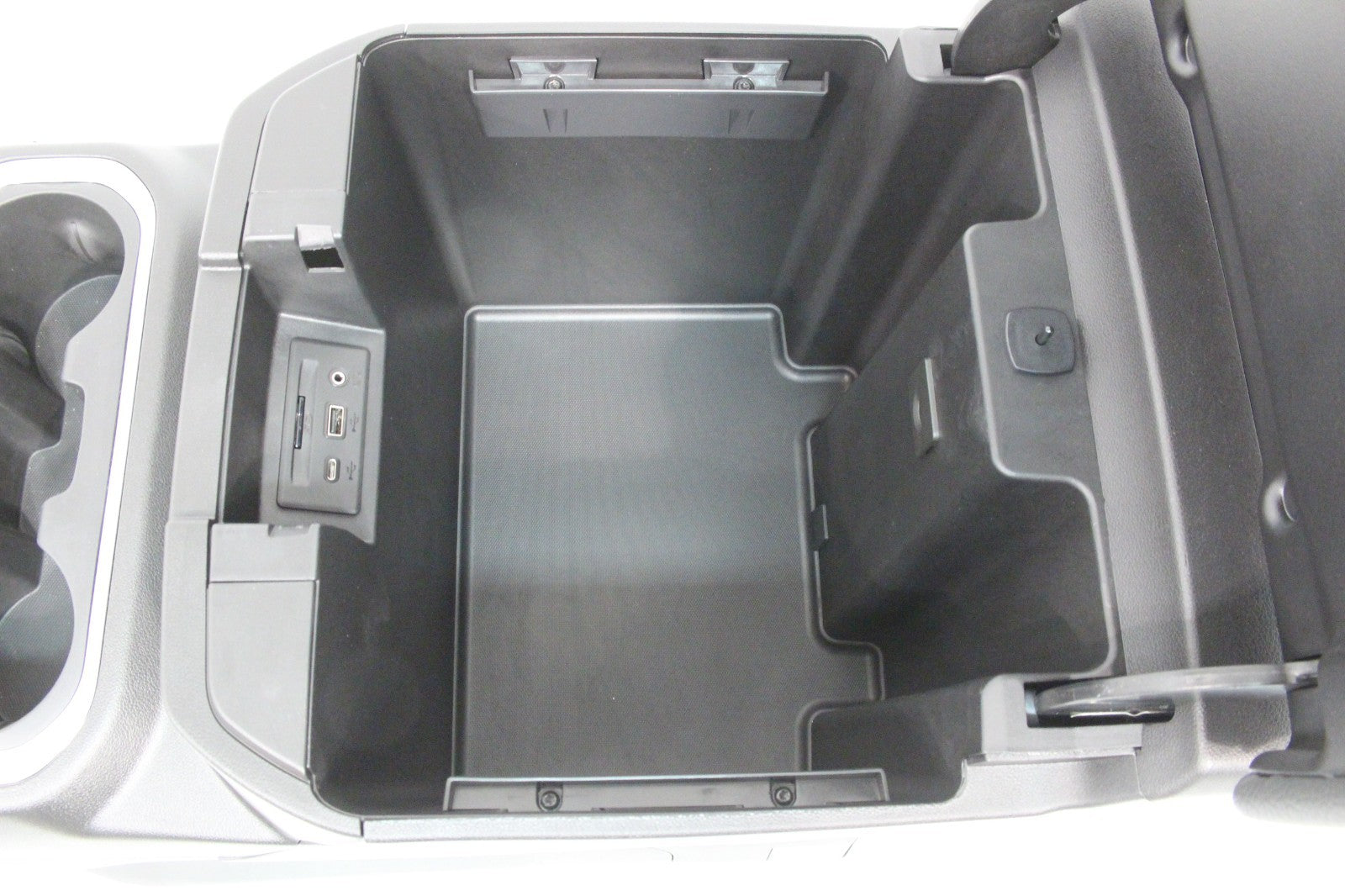 2019 - 2023 Chevy Silverado GMC Sierra Denali Center Console, Black w/ Ash Wood