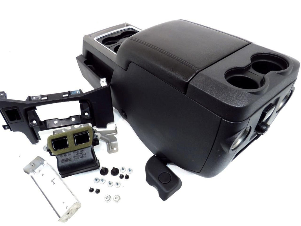 2011 - 2016 Ford Super Duty Flow-Through Center Console & Install Kit, Black