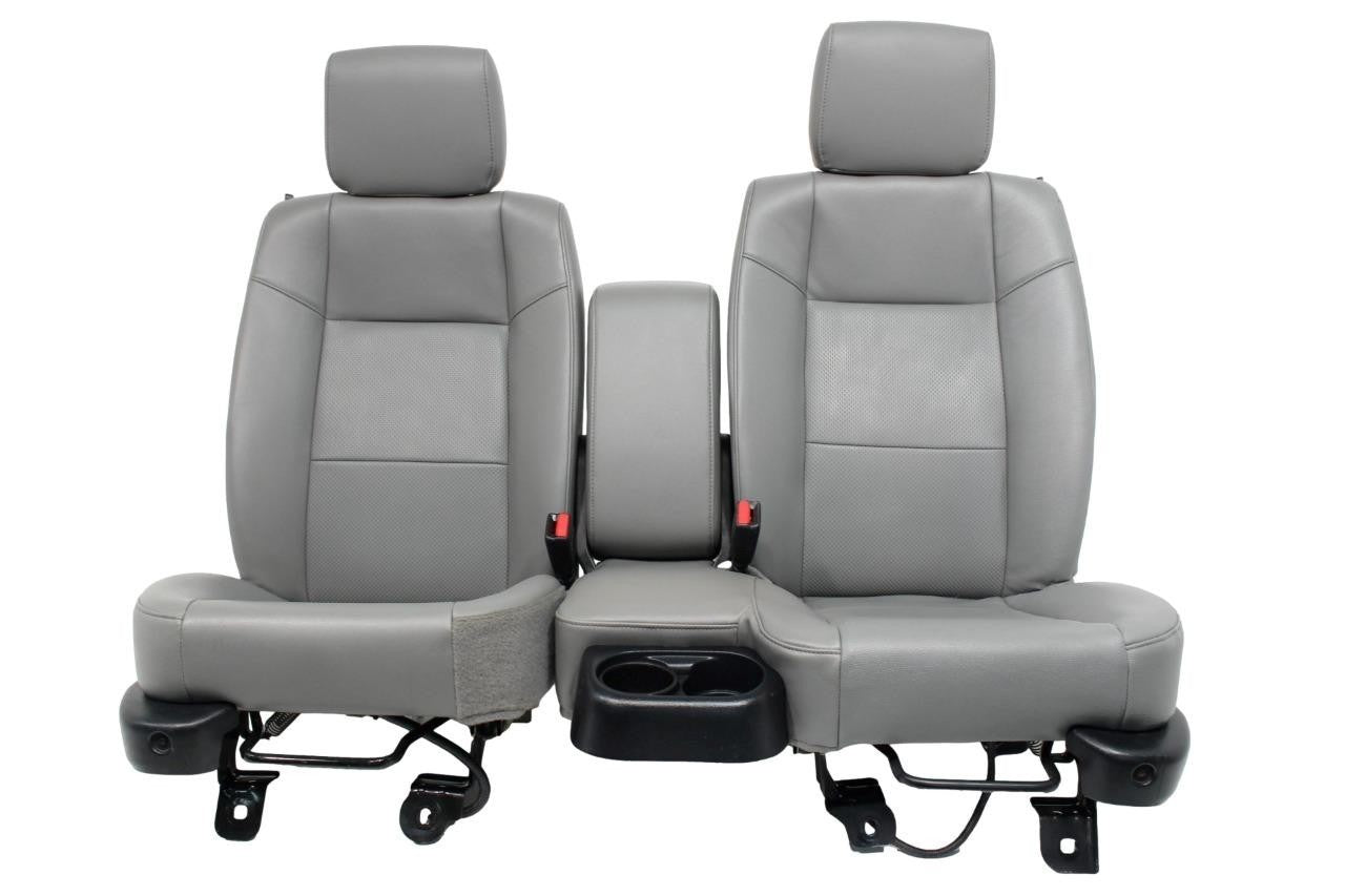 1998 - 2011 Ford Ranger Seats, 60-40 Split Bench, Gray Vinyl, Regular Cab